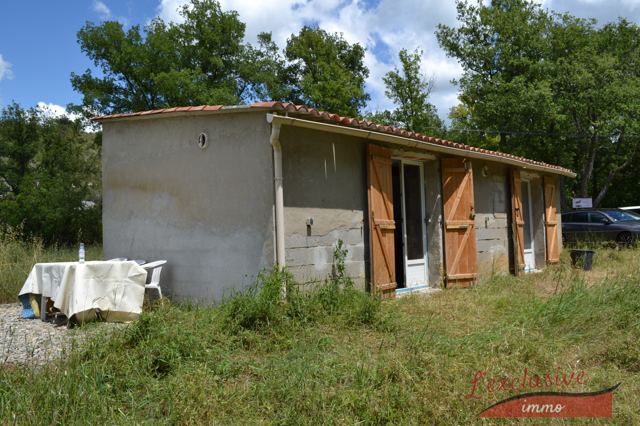 Terrain Non Constructible Avec Cabanon Cadastré Vaucluse